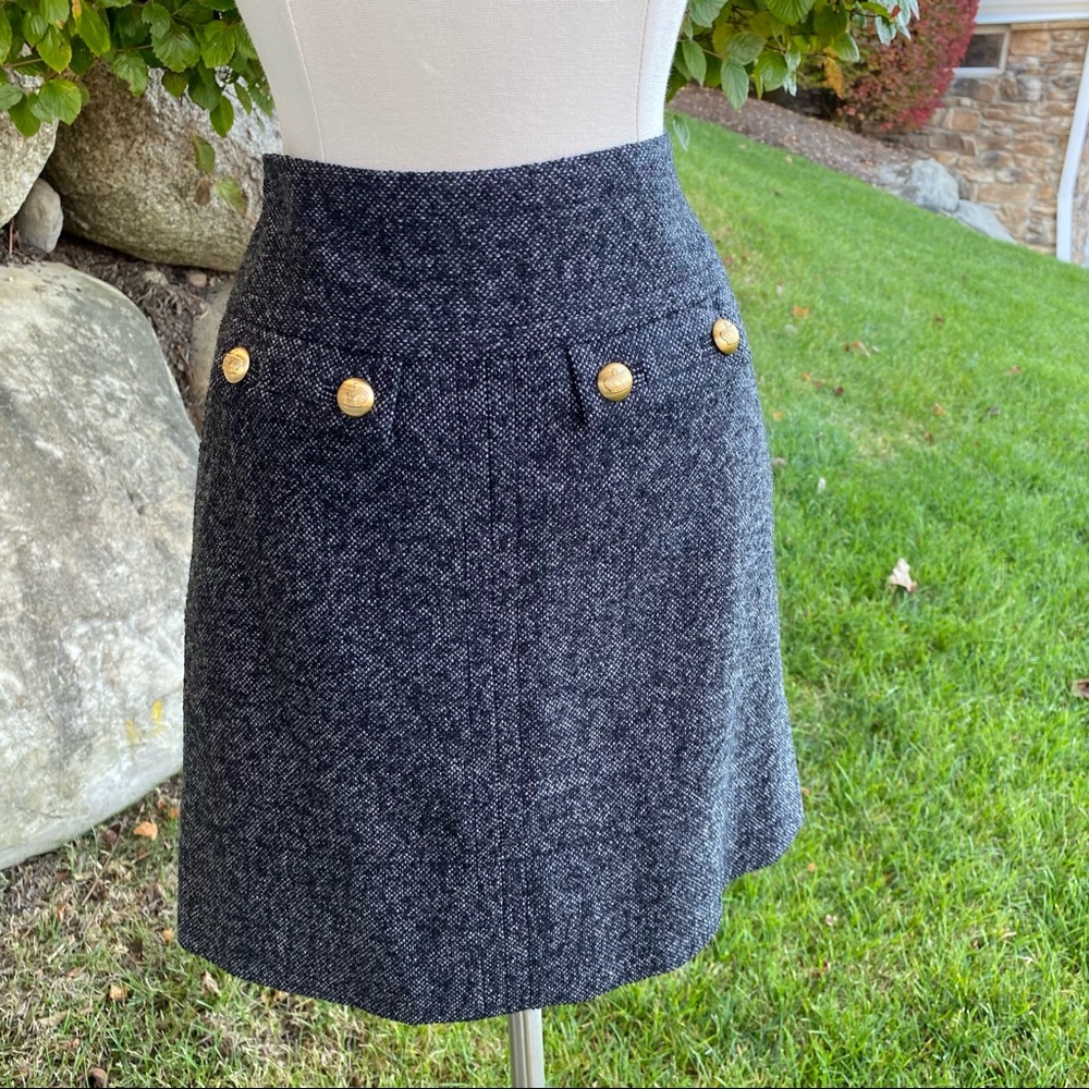 Juicy Couture wool blend mini skirt. Size 0